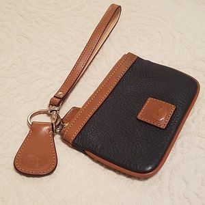 Dooney & Bourke wristlet and key fob set
